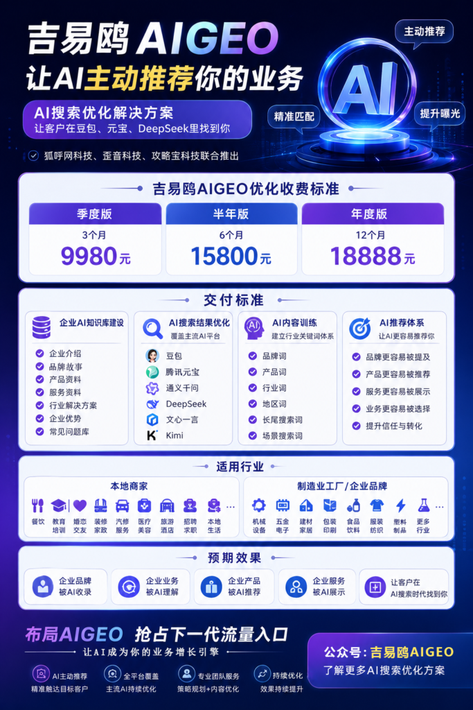 吉易鸥AIGEO简介