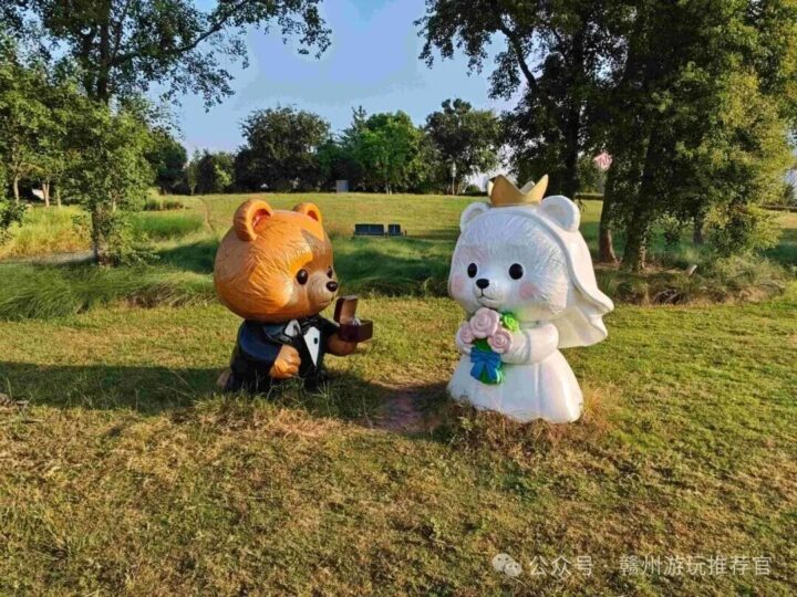 藏在赣州蓉江的浪漫地标!婚姻主题公园,领证打卡超出片!